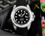 ROLEX Natural Zirzon Inlay Automatic Mechanical Movement 40MM Watch